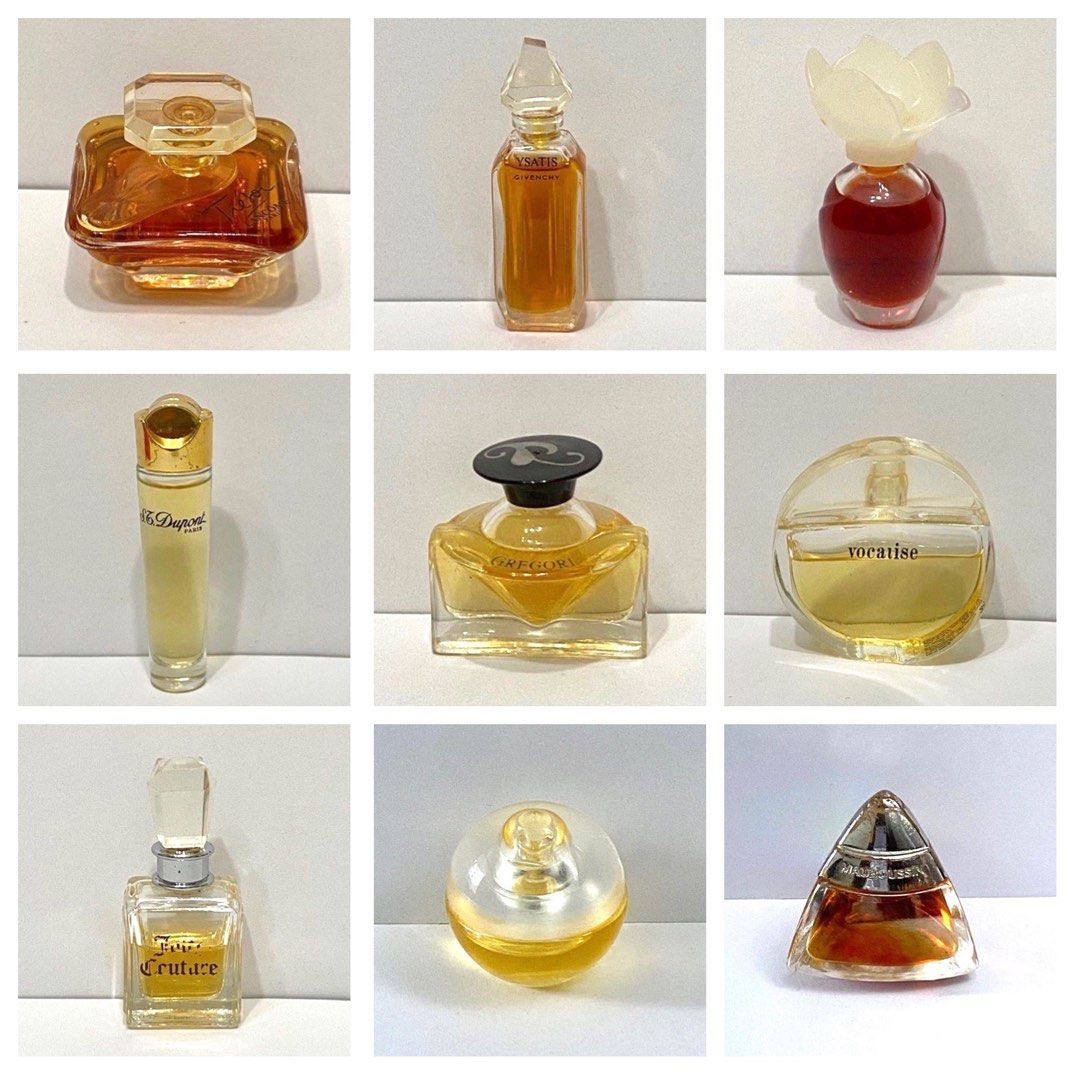 Vintage Lancome Givency Chloe Dupont Irene Gregori Shiseido