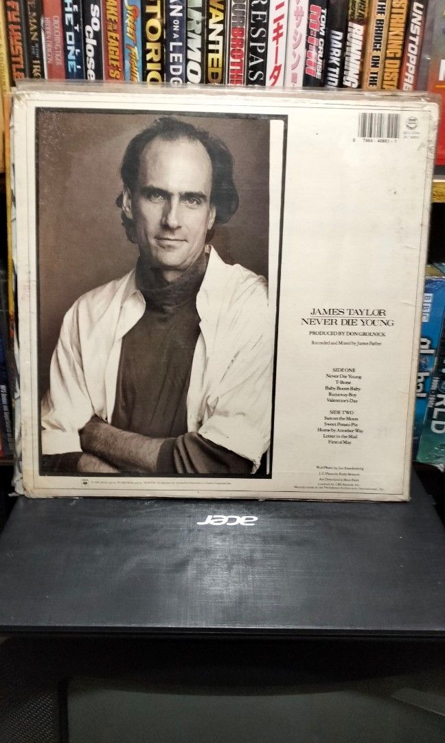 VINYL JAMES TAYLOR (Category: Vinyls) located in Cainta. Submitted by vacg0630 (Listing ID 1291784174, Image 2). Description: JAMES TAYLOR NEVER DIE YONG LOCAL PRESS MINT 700 SHIPPING NOT INCLUDED CAINTA AREA.