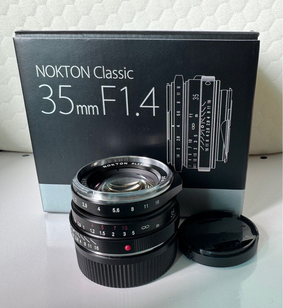 Voigtlander Nokton Classic 35mm F1.4 ii MC, 攝影器材, 鏡頭及裝備 