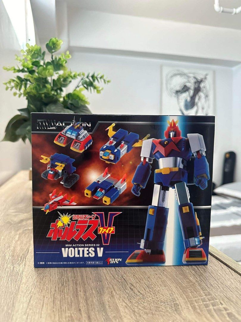 Voltes v sales action toys