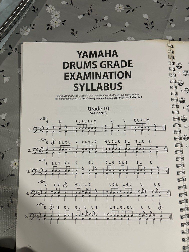 Yamaha Drum Book (Drums 1), Hobbies & Toys, Music & Media, Musical ...