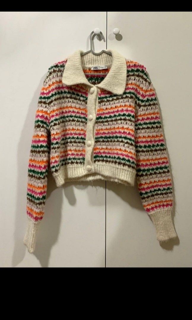 Zara rainbow cardigan
