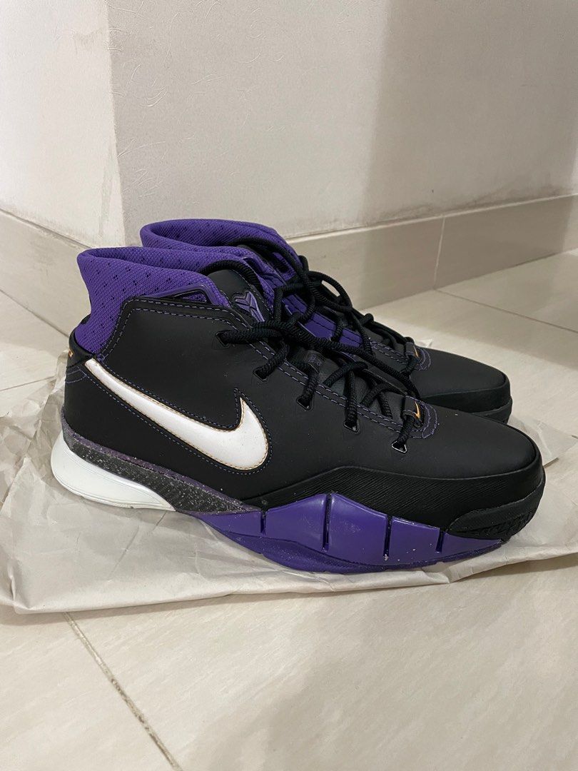 Varsity Purple Kobe Black Purple Nike Kobe Protro 