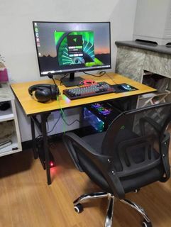 100x60 Computer Table with Office Chair