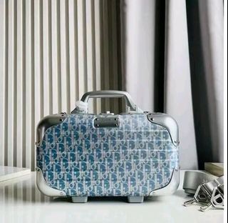 20*18cm Rimowa Collab D|0® Carry on Hand Case Aluminum Oblique Gradient  Suitcase Collection
