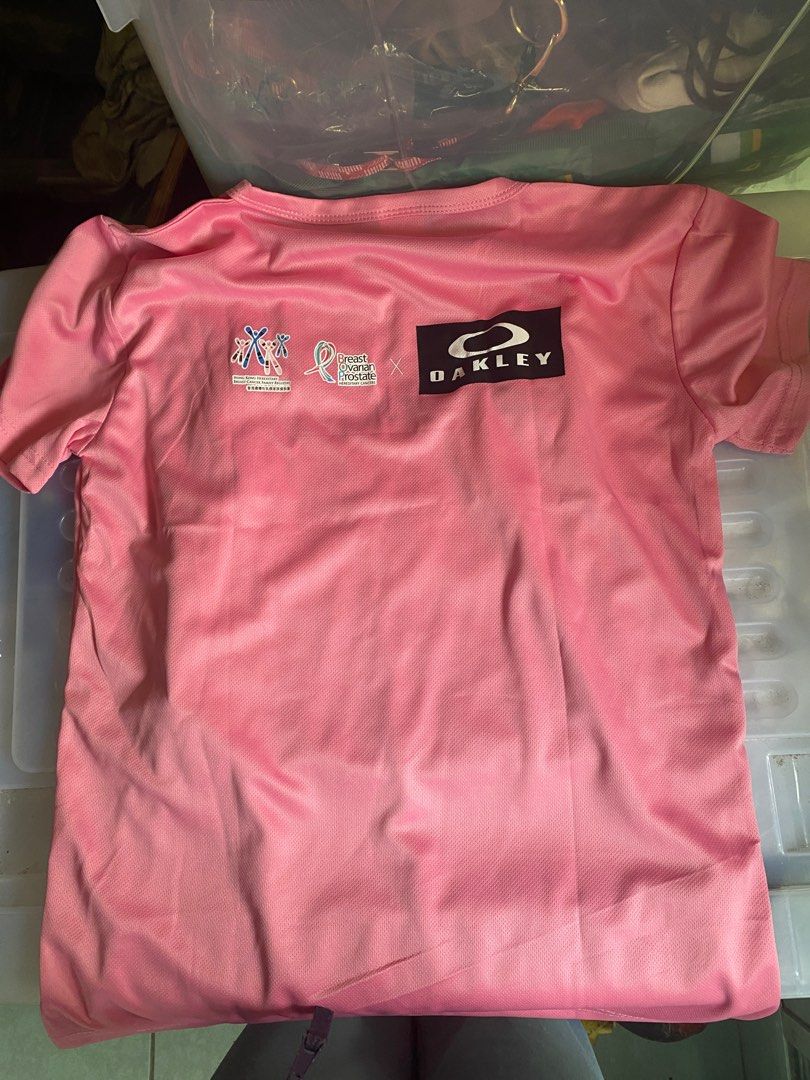 全新細碼粉跑運動衫pink run tee sports, 女裝, 上衣, T-shirt - Carousell