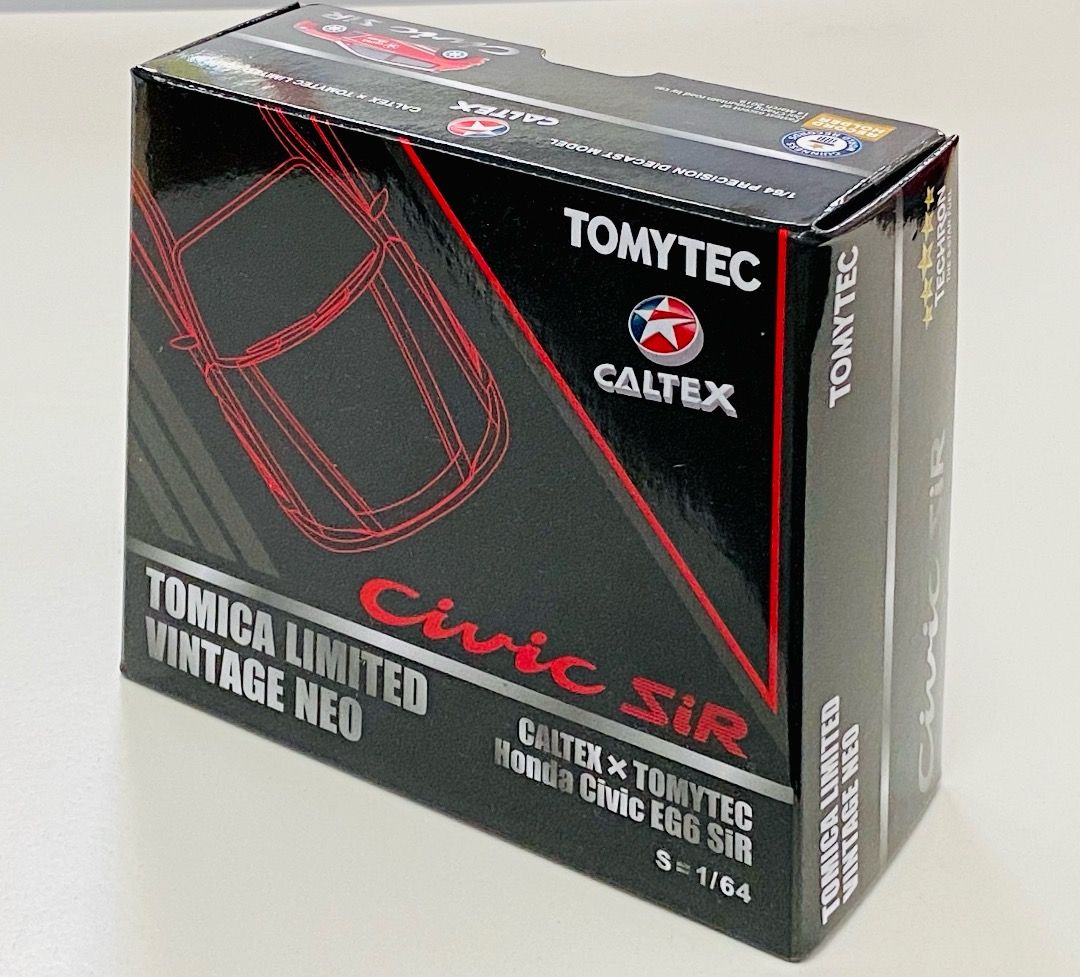 不議價全新香港限定TOMYTEC x Caltex Honda Civic EG6 SiR (*** 不包括