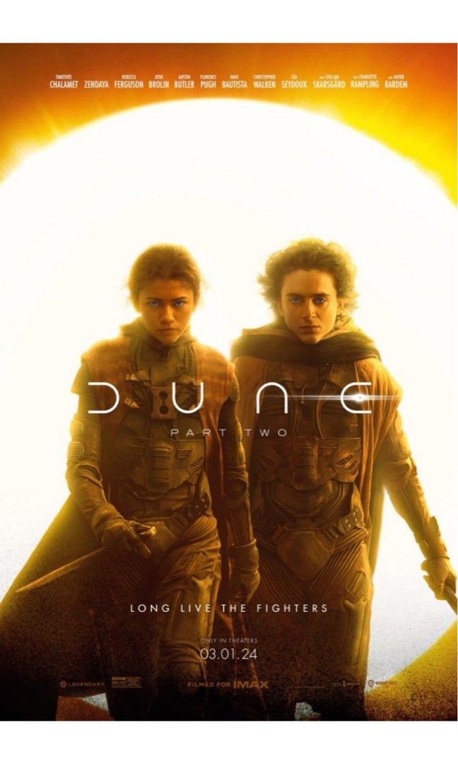 DUNE デューン 砂の惑星 PART TWO IMAX 入場特典ポスター - 洋画