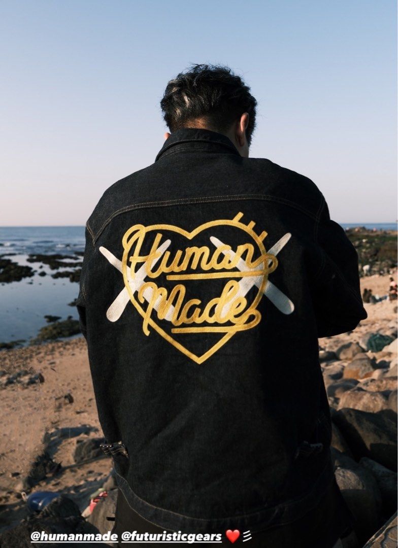 28,000円HUMAN MADE x KAWS Made Denim Work Jacket
