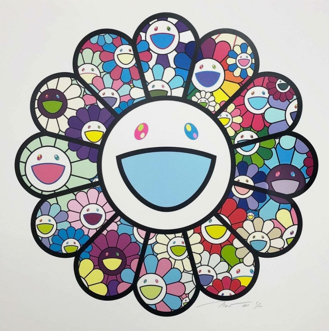 村上隆Takashi Murakami - Flowers in Pastel Colors, 興趣及遊戲, 手