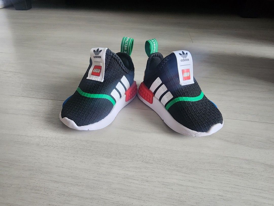 ADIDAS NMD 360 X LEGO® SHOES, Babies Kids, Babies Kids Fashion