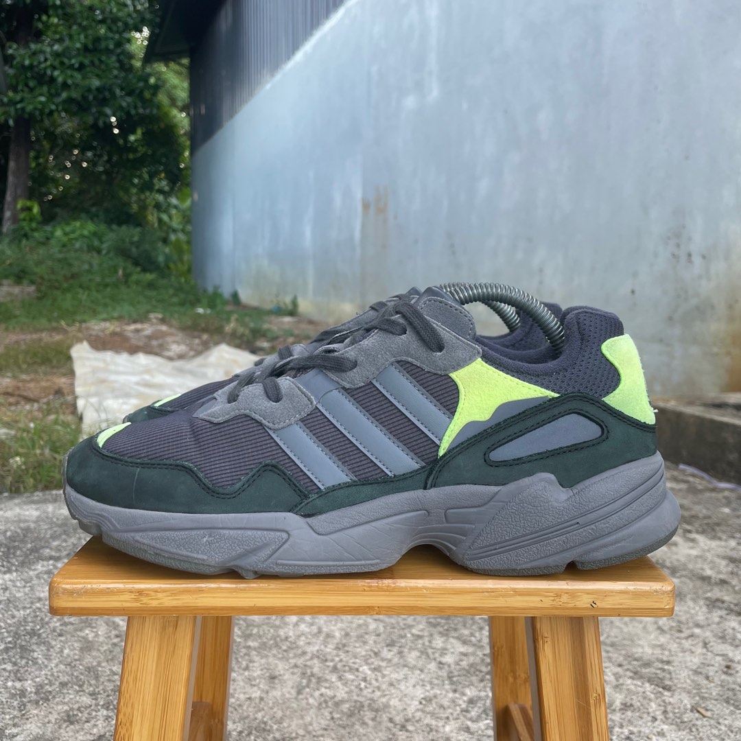 Womens adidas dark grey shop yung 1 og trainers