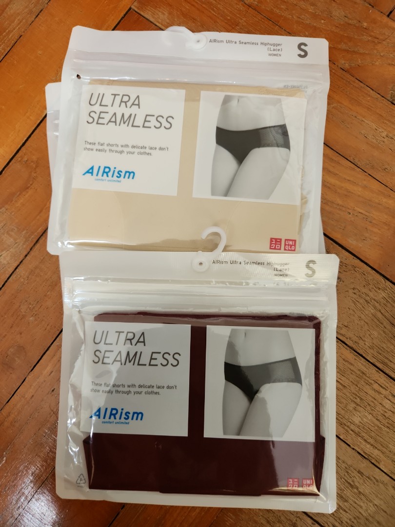 AIRism Ultra Seamless Hiphugger (Lace), Women's Fashion, New Undergarments  & Loungewear on Carousell