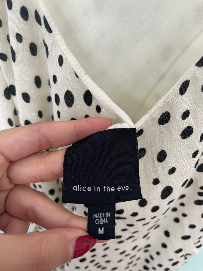 Alice in the eve polka best sale dot dress
