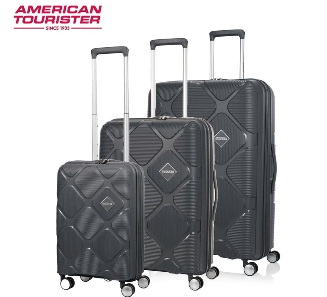 American tourister 3 piece set travel luggage