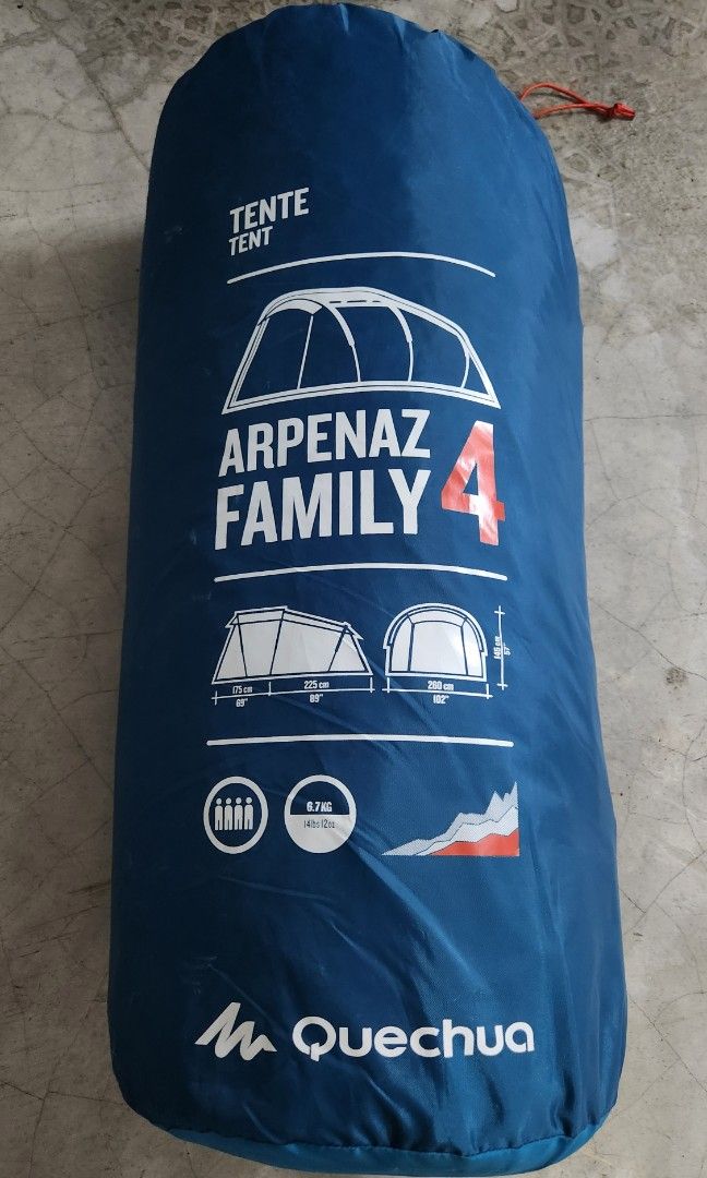 ARPENAZ FAMILY 4 DECATHLON, Sports Equipment, Hiking & Camping on Carousell