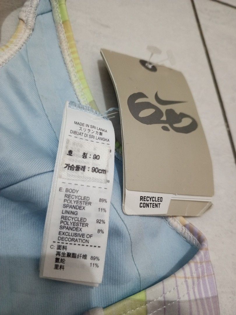 Atasan Nike 6.0 Swimwear Atasan bikini renang nike Bra Bh tali nike Olah Raga Baju Olahraga di Carousell