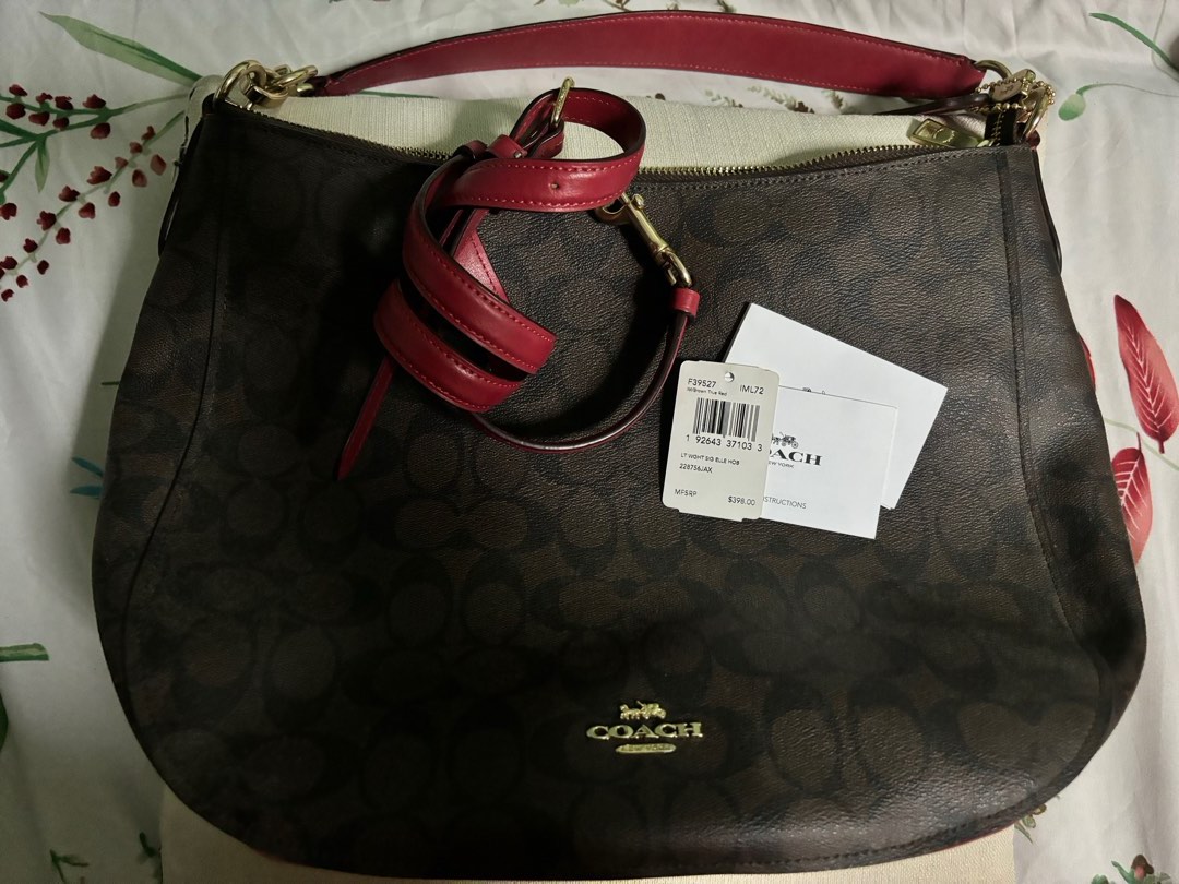 Coach elle sales hobo bag