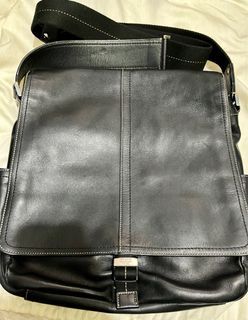 Authentic Coach Leather Cross Body Bag