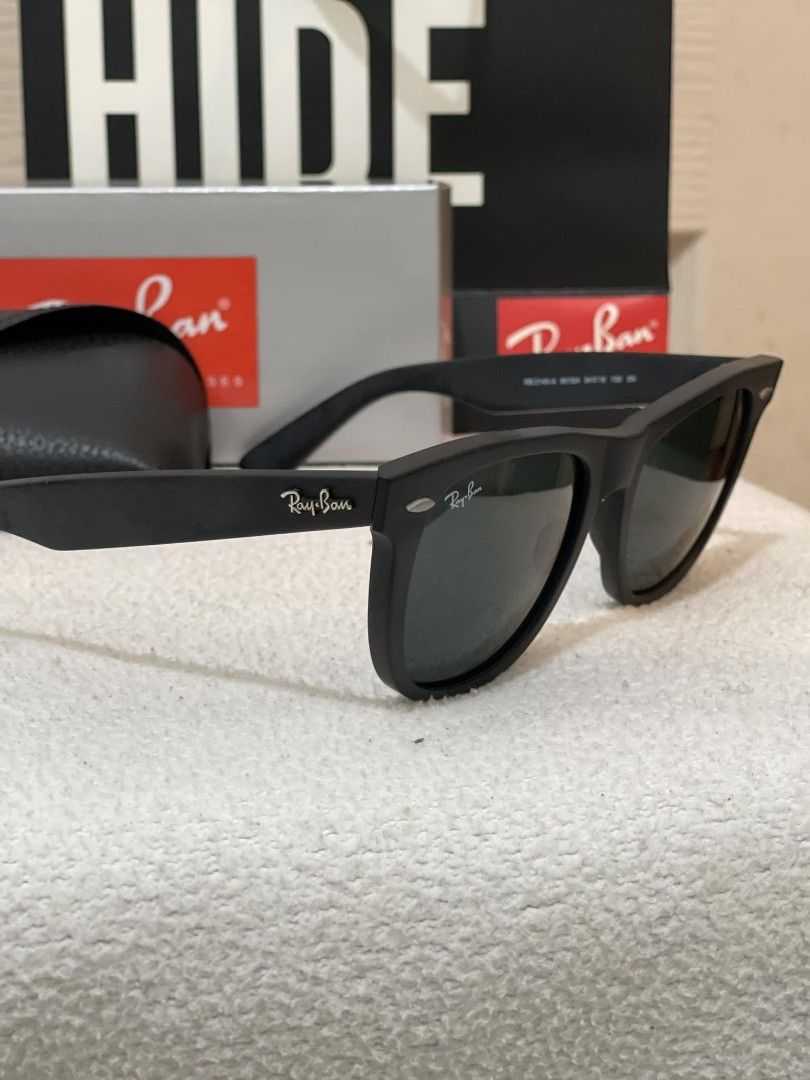 Ray ban wayfarer slanted frame online