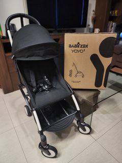 Babyzen Yoyo2 Stroller - White Frame with Black Color Pack