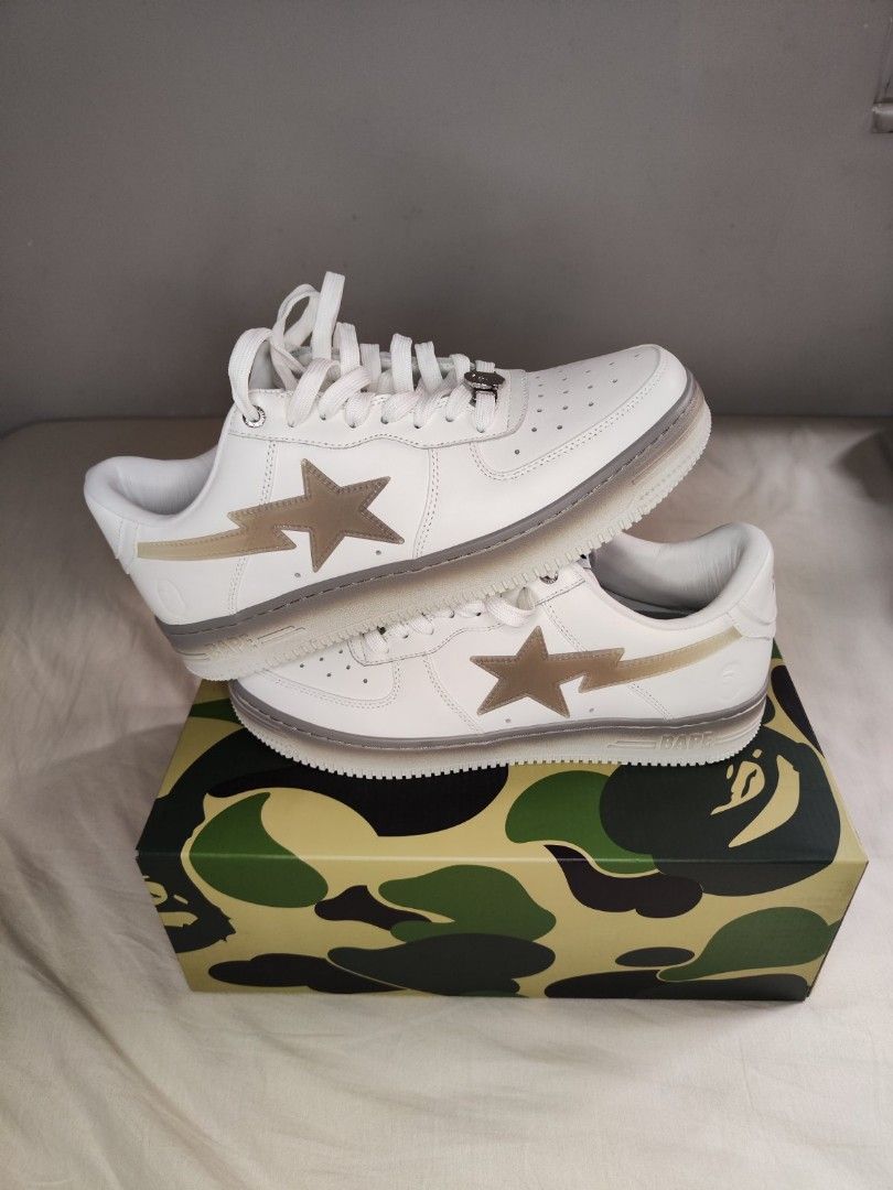 Bape Shoes (Category: Sneakers) located in Marikina City. Submitted by crlmskt (Listing ID 1291933878, Image 3). Description: Bapesta Size: 10 men's VNDS fitted only, complete with box and receipt HK release.