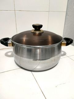 Big stainless steel cooking pot 28cm