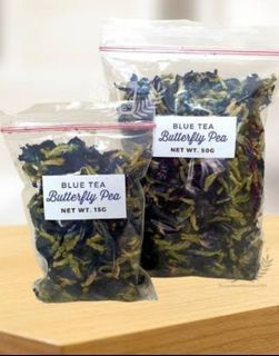 Blue butterfly pea tea