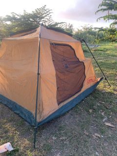 Coleman brand camping tent