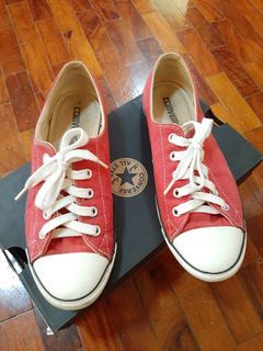 Converse All Star Light Ox - Red/White