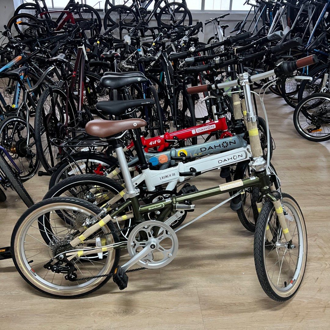 Dahon foldable bike folding bicycle 3sixty fnhon crius java hito