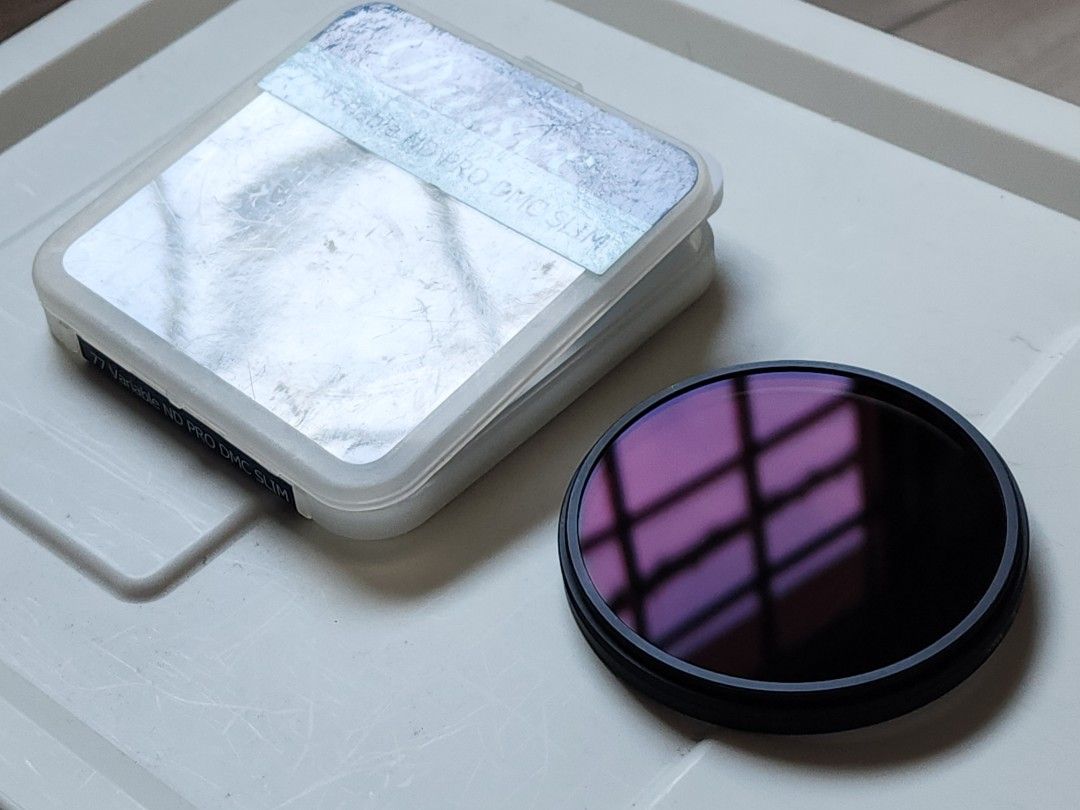 Daisee variable ND (Category: Other Photography Accessories) located in Singapore. Submitted by wanderdreams (Listing ID 1291954471, Image 1). Description: Lightly used variable ND filter. 2-10 stops 9 stop nd filter Well taken care, lightly used, no scratches on glass. Self collect at my place..
