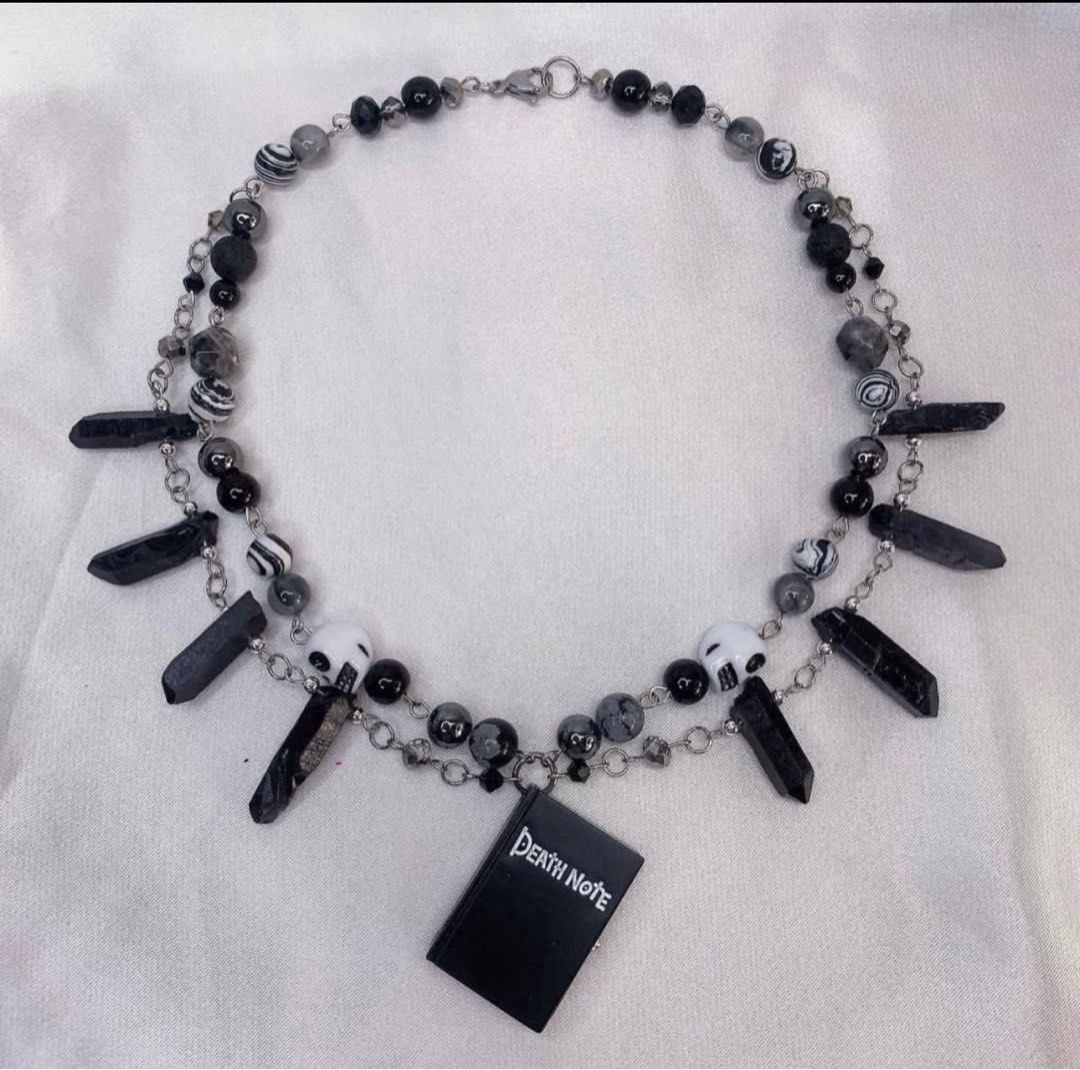 Death note necklace (Category: Necklaces) located in Singapore. Submitted by bcyx_ (Listing ID 1292052182, Image 4). Description: Bought it from instagram and it’s handmade .
