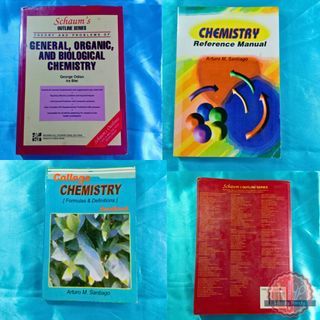 Decluttering Chemistry Book Schaum's Outline Series General Organic and Biological Chemistry