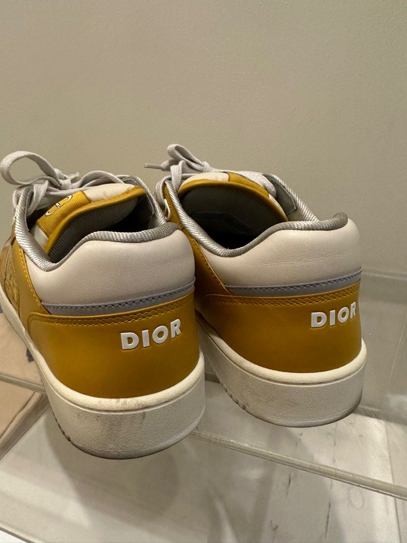 Dior Sneakers Yellow size 44 (Category: Sneakers) located in Quezon City. Submitted by revive.co (Listing ID 1291927202, Image 3). Description: Dior Sneakers Yellow size 44 Size 10.5 excellent condition 3SN272ZIR color: H262 .