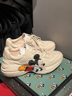 Disney x gucci rhyton shoes 7.5 mens