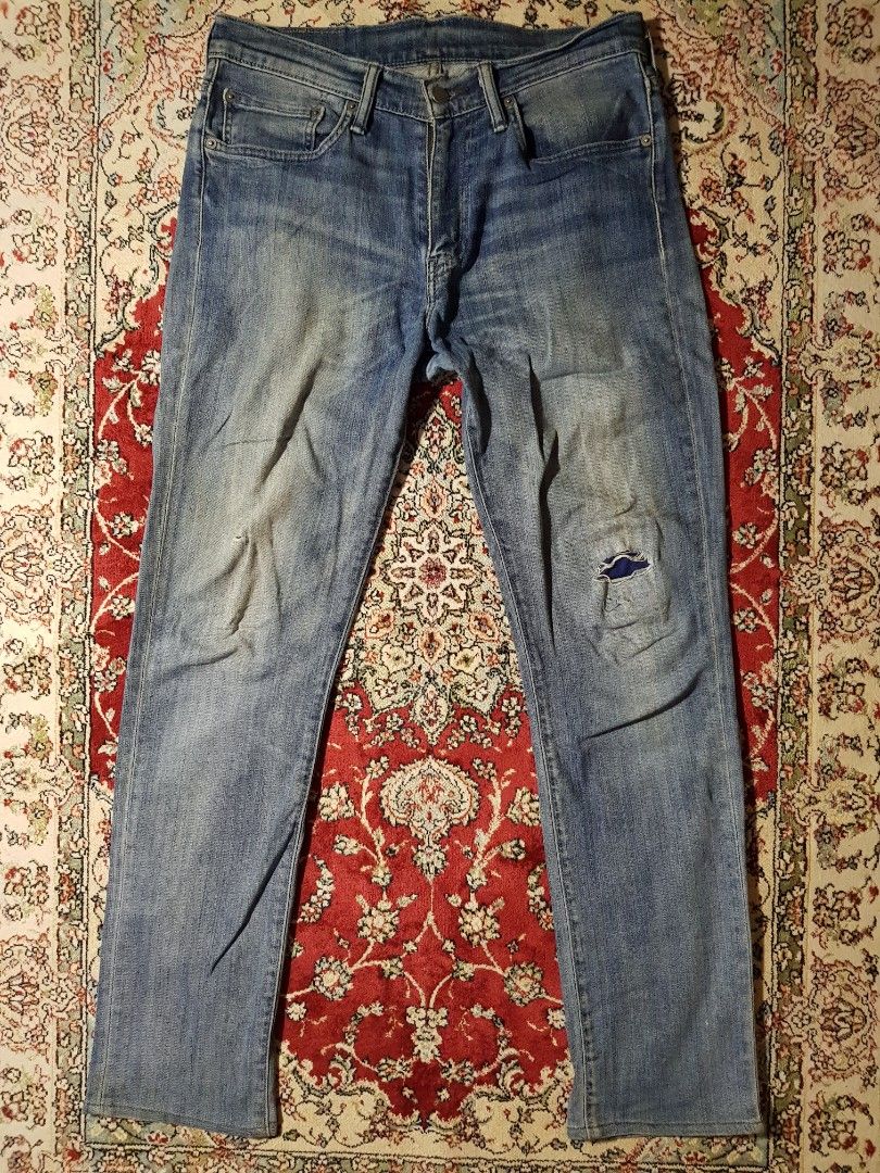 511 distressed jeans hotsell