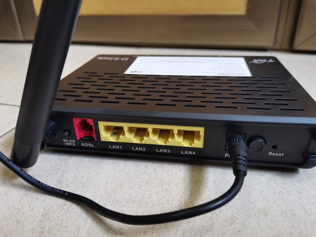 D-Link ADSL modem router, Computers & Tech, Parts & Accessories ...