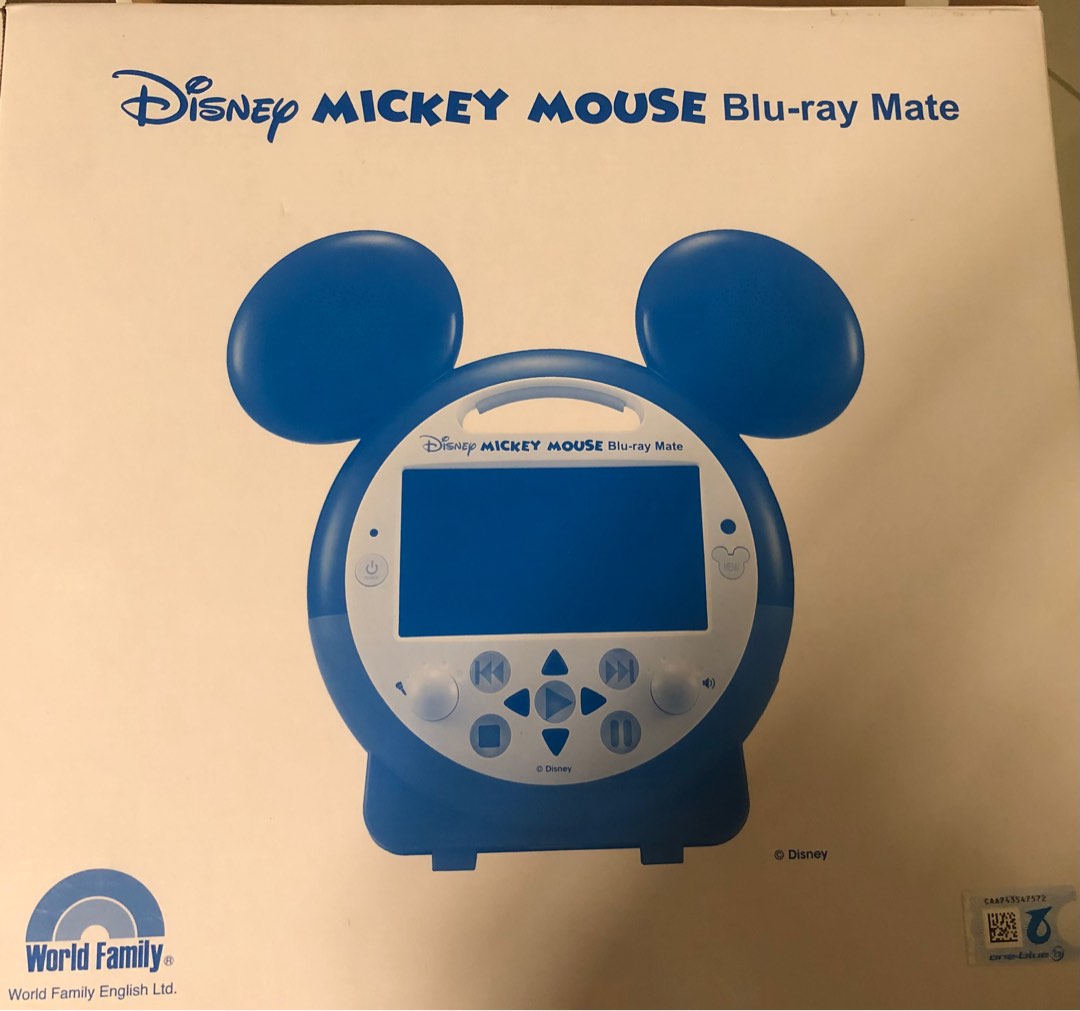 DWE Mickey Mouse Blu-Ray Mate DVD player, 興趣及遊戲, 音樂、樂器 