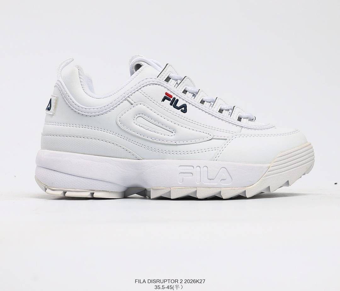 FILA Disruptor II Autumn Men s and women s jogging shoes Daddy shoes EU size 35.5 45