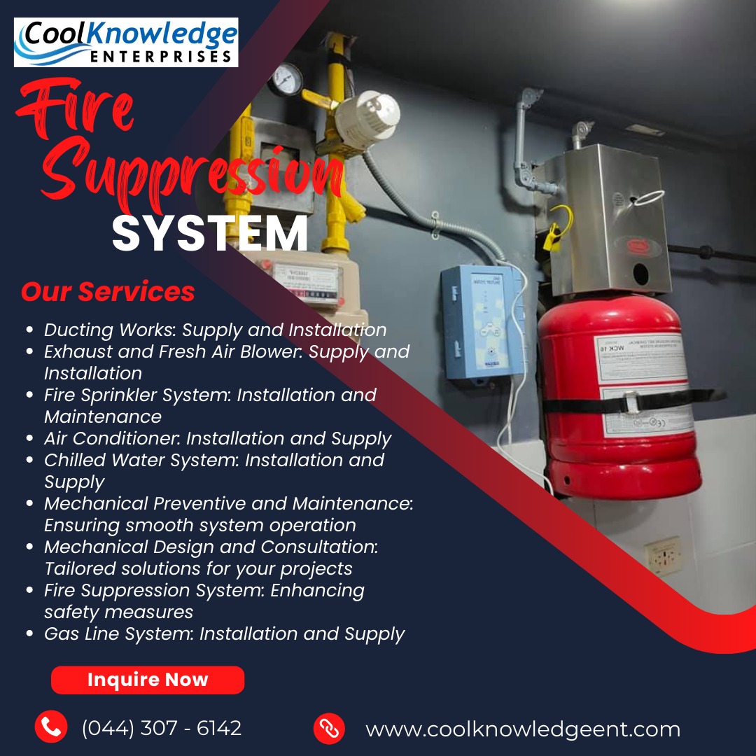Fire Suppression System || Installation & Supply Services (Bulacan ...