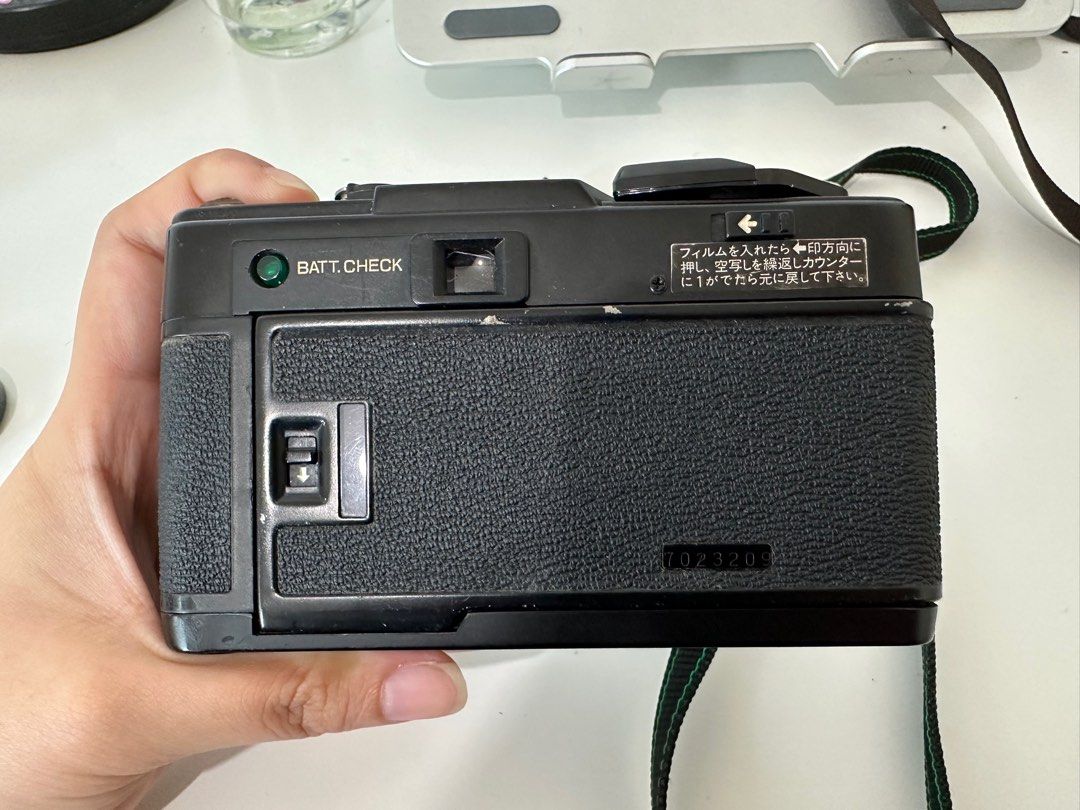 Flash Fujica Date 35 mm Film Camera (Category: Cameras) located in Quezon City. Submitted by valaya48 (Listing ID 1291924726, Image 3). Description: FLASH FUJICA DATE 35 mm film camera — 9/10 body — No issues, fully functional (haven’t used in years but last film roll from this camera worked fine) — Clean viewfinder with some signs of use — Comes with camera bag, strap, and lens cap — Can send sample photos — Can deliver via Lalamove, Flash Expre