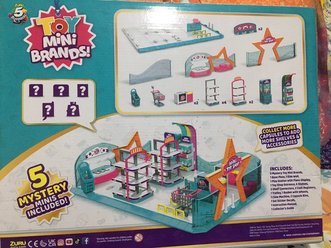 For Sale Toy Mini Brands (Category: Kids Toys) located in Manila. Submitted by act23 (Listing ID 1292044944, Image 2). Description: For Sale Toy Mini Brands Store 27pcs included in box 5 mystery surprise Php2,500 Delivery And Pick up Available Makati Area.