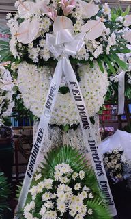 Funeral Wreath Standee