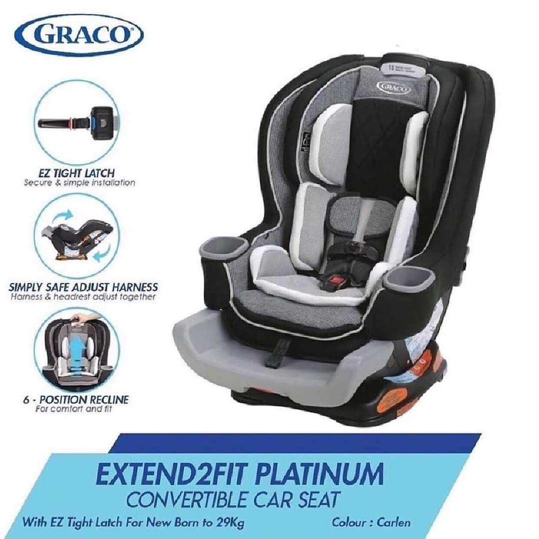 Graco 4Ever Extend2fit Platinum Babies Kids Going Out Car