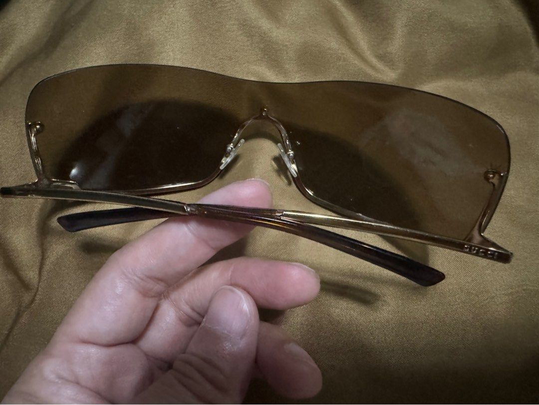 Gucci Shades (Category: Luxury Accessories) located in Quezon City. Submitted by itsnotmeitsu (Listing ID 1292064394, Image 3). Description: with Gucci dustbag, box and paperbag.