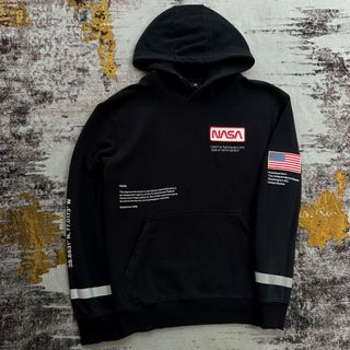Nasa reflective hoodie top