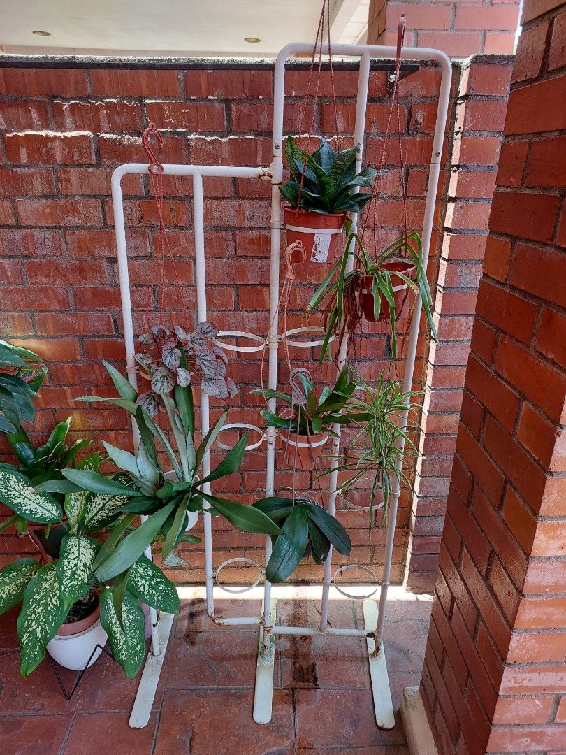 Ikea Socker Plant Stand white, Furniture & Home Living, Gardening