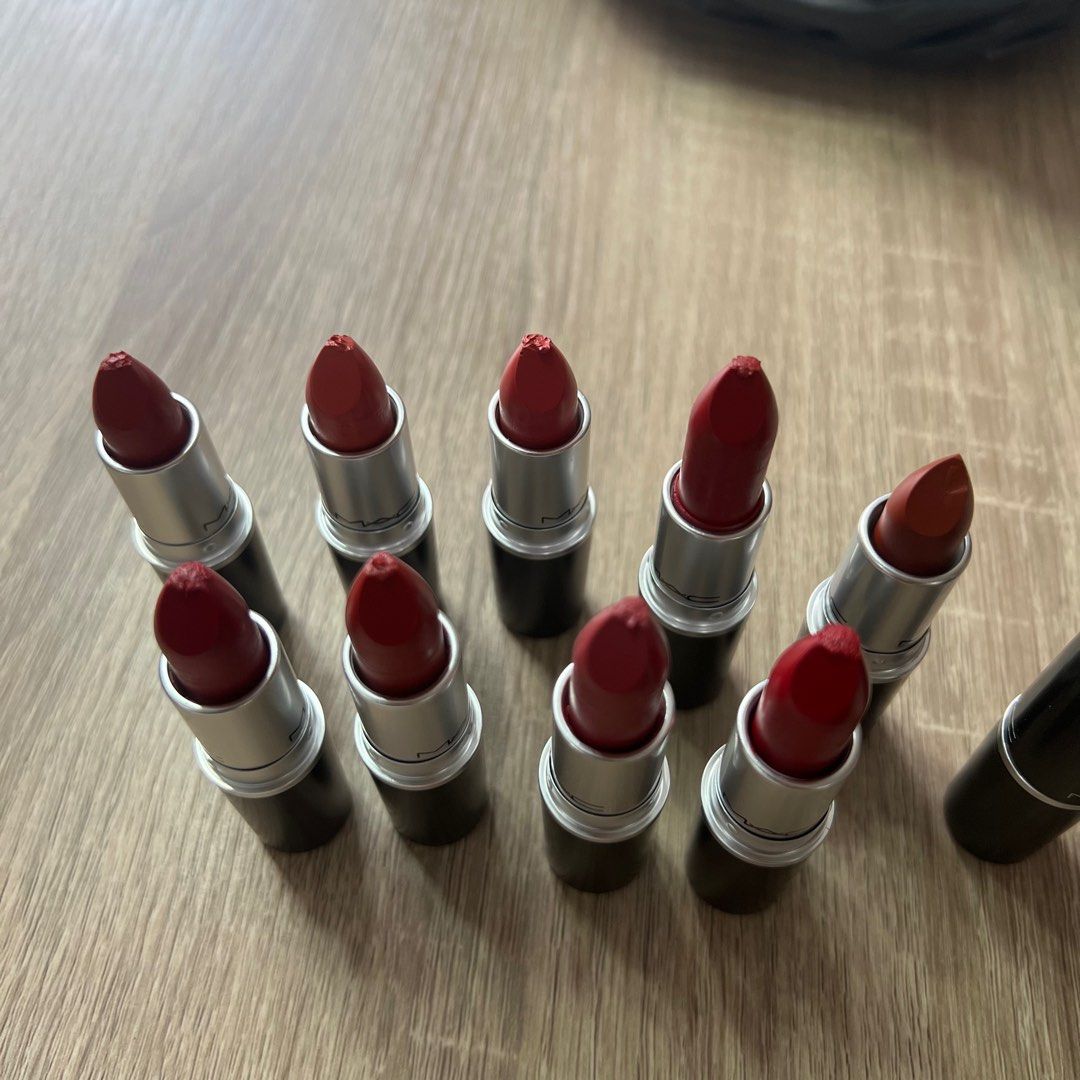 IMPORTED MAC RUBY WOO SHADE LIPSTICK BRAND NEW BUT DAMAGED TIP! (Category: Makeup) located in Quezon City. Submitted by sellinglowerthanlow (Listing ID 1291961484, Image 2). Description: Check our listings for other shades available. Damaged tip and no box thus selling low. FIXED PRICE. **All lipsticks were UNUSED STORE TESTERS that came directly from the MAC Duty Free CDG Airport store. **Since they are manufactured in Europe and in Canada, the 