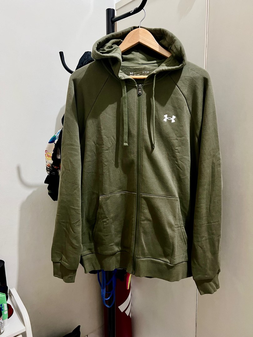 jaket under armour rival zipper fz original